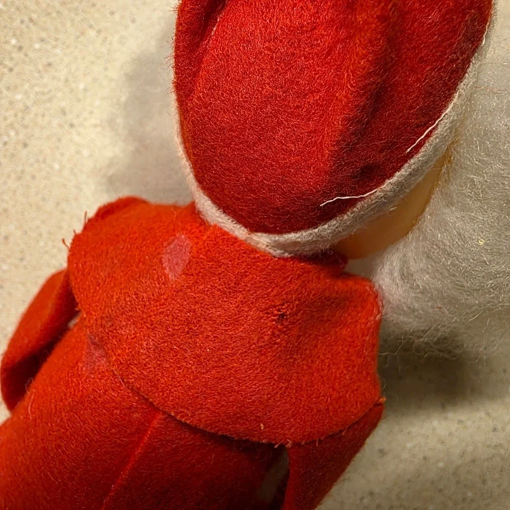 Vintage Santa Claus Knee Hugger Elf Doll‎ 12